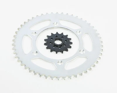 1997 1998 1999 2000 2001 2002 KTM 125 SX 15 Tooth Front & 50 Tooth Rear Sprocket - Image 1 of 4