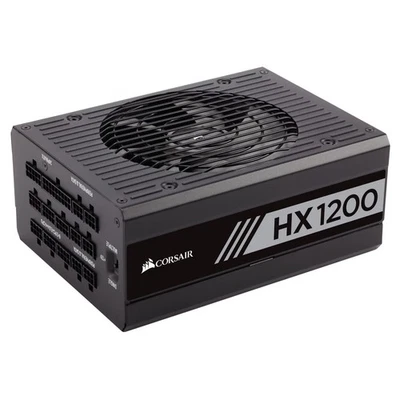 Crosair HX1200 80 PLUS PLATINUM Certified 1200W Fully Modular Power Supply Unit - Image 1 of 4