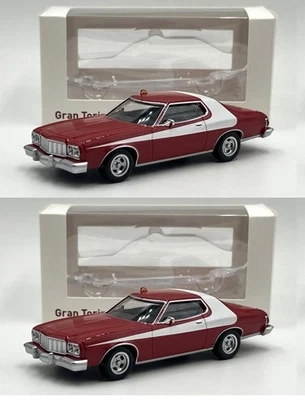 Lotto 2 Auto Serie TV Gran Torino Starsky e Hutch 1/43 Norev Nuove in scatola - Immagine 1 di 4