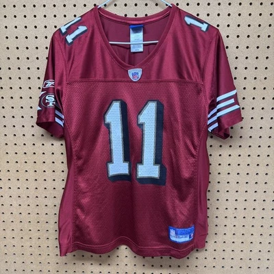 Camiseta De Colección San Francisco 49ers Alex Smith #11 Juvenil Mediana Reebok Roja NFL Foto 1 de 4