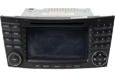 2007-2008 Mercedes-Benz CLS-Class AM FM Radio Single Disc CD Player 2118203497 - Image 1 of 4