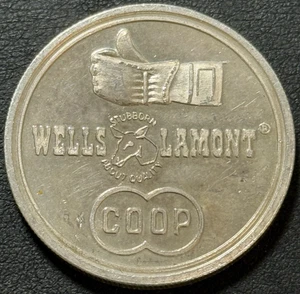 Otoño 1985 1 OZ .999 Silver Wells Lamont COOP obstinado sobre la unidad de comercio de calidad! - Imagen 1 de 2
