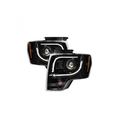 Faros proyectores Recon 264190BKC lente ahumada 09-14 F150/Raptor Foto 1 de 2