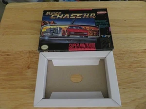 Super Chase H.Q (Super Nintendo) SNES* Box & Insert Only*NO GAME*HQ - Picture 1 of 7