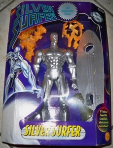 Vintage SILVER SURFER 10" Marvel Collector Figure ToyBiz 1997 30th Anniversary - Bild 1 von 6