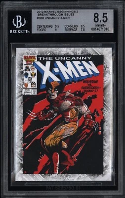 2012 Marvel Beginnings Breakthrough Issues WOLVERINE Uncanny X-Men BGS 8.5 Pop 3 - Image 1 of 2