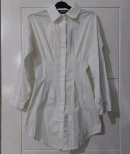 Rebellious White, Long Sleeve Mini Dress/ Tunic Size 6 - Picture 1 of 6