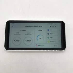 SAMSUNG Galaxy 5G Mobile Wifi SCR01 Sim Free Portable Router Body only - Picture 1 of 10
