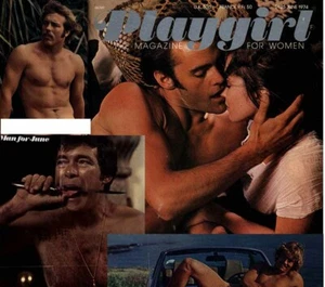 PLAYGIRL 6-74 TV STAR HAIRY CHRISTOPHER GEORGE COMBINE SHIP HAIRY MEN JUNE 1974 - Picture 1 of 2