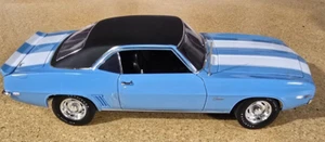 ACME 1/18 1969 CHEVROLET CAMARO Z28 BLUE VINYL TOP A1805732VT 1 OF 264 LIMITED - Picture 1 of 10