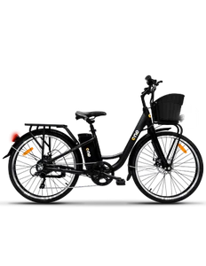 Bike Electric Bicycle Mens Walk Icons Way LIGHT Green 26 " Frame Low - Picture 1 of 3