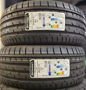2X NEW CONTINENTAL SPORT 3 245/40 ZR18 93Y MO MERCEDES TYRES 245 40 18 2454018 - Picture 1 of 5