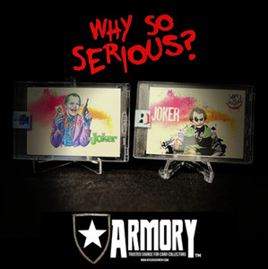 JOKER | 2 SEALED BATMAN TRADING CARDS | HEATH LEDGER, JACK NICHOLSON | RARE!