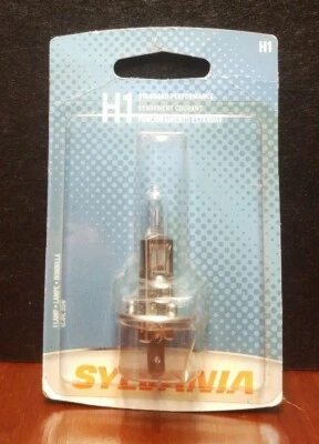 Sylvania H1 Halogen Headlight Bulb - Standard Performance - 3100K - 55 Watt - Image 1 of 2