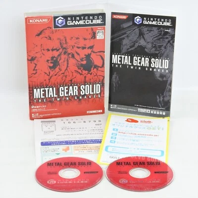METAL GEAR SOLID The Twin Snakes RQ027-J1 Gamecube Nintendo For JP 2213 gc - Image 1 of 4