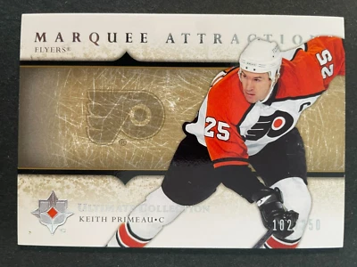 Keith PRIMEAU 2005-06 UD Ultimate Collection Marquee Attraction 102/250 #MA37 - Image 1 of 2
