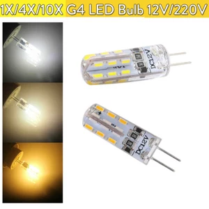G4 Led Bulb 3w Warm White Mini Silicone Lamp Ac220v Bi-pin Leds Corn 12v Smd 360 - Picture 1 of 11