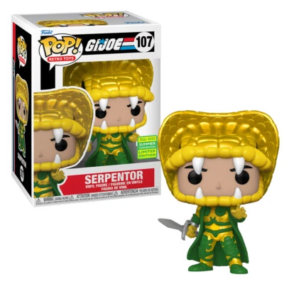 G.I. Joe Serpentor SDCC 2022 Exclusive Pop! Vinyl Figure #107 - Image 1 of 2