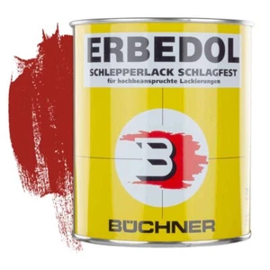 ERBEDOL Schlepperlack Lanz rot RAL 3002 0,75 Liter Schlepper Lack NEU