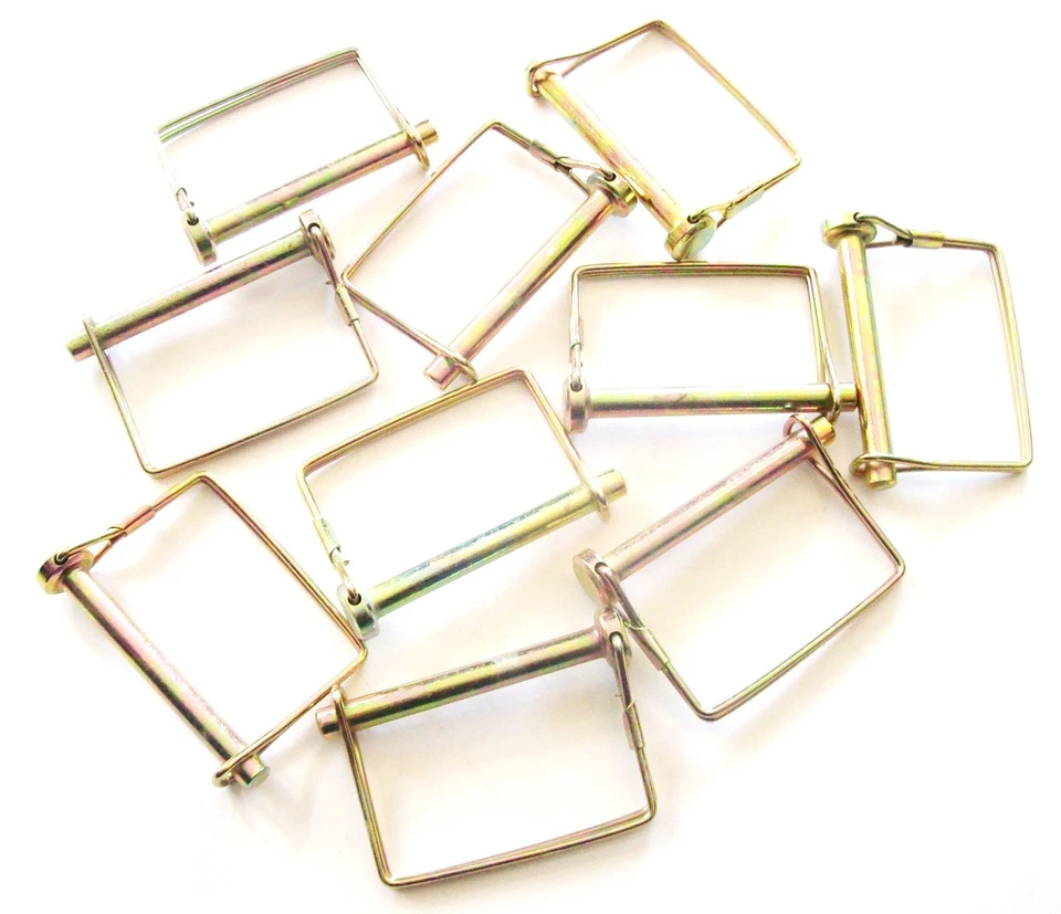 10 GOLIATH INDUSTRIAL 5/16 SQUARE CANOPY PTO TRAILER HITCH PINS SCPTC516 AWNING - Image 1 of 1