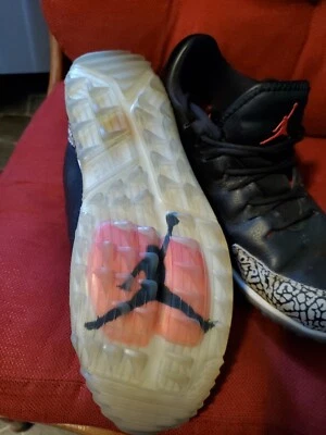 Nike Air Jordan ADG Mens Size 8.5 Black Athletic Golf Shoes Sneakers AR7995-001 - Image 1 of 4