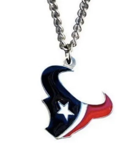 NFL Houston Texans Logo Pendant Necklace Cover
