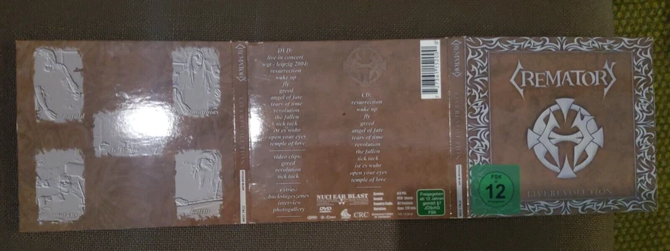 CREMATORY Live revolution CD & DVD - Bild 1 von 1