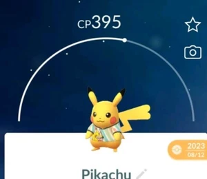 Pokemon Trade GO - World Championship Non-Shiny Pikachu 2023 Yokohama Costume - Picture 1 of 2