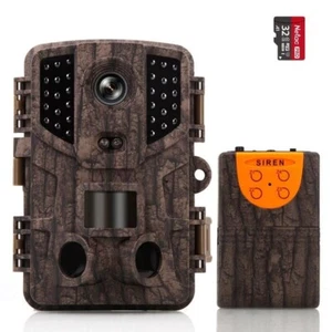 Caméra de Chasse + Alarme Vitesse de Déclenchement de 0.1s Angle 120° + SD 32GO - Imagen 1 de 6