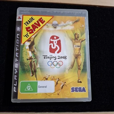 Beijing 2008 (Sony PlayStation 3, 2008) Complete With Manual Clean Disc - Image 1 of 4