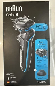 Braun 51-M1200S Series 5 Wet & Dry shaver WITH 3 BLADES Brand New Sealed - Picture 1 of 2