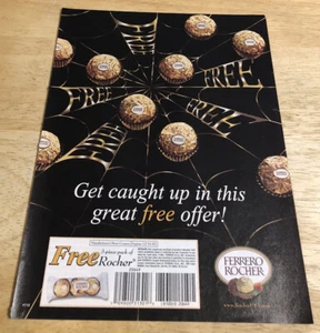 Ferrero Rocher Spider Webs 2002 - Anuncio impreso de revista vintage - Imagen 1 de 1