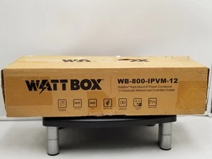 WattBox WT-WB800IP12 800 Series 12-gniazdowy klimatyzator IP - Zdjęcie 1 z 12