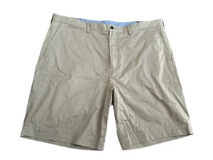 Polo Ralph Lauren Chino Shorts Size 42 Beige Stretch Classic Fit Cotton Smart - Picture 1 of 20