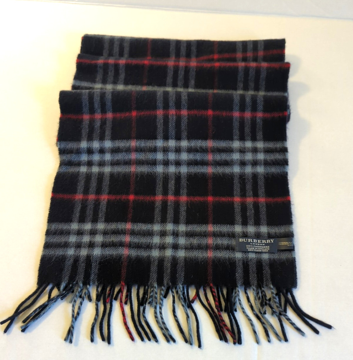 Burberry 100% Cashmere Scarves for Men for sale - eBay