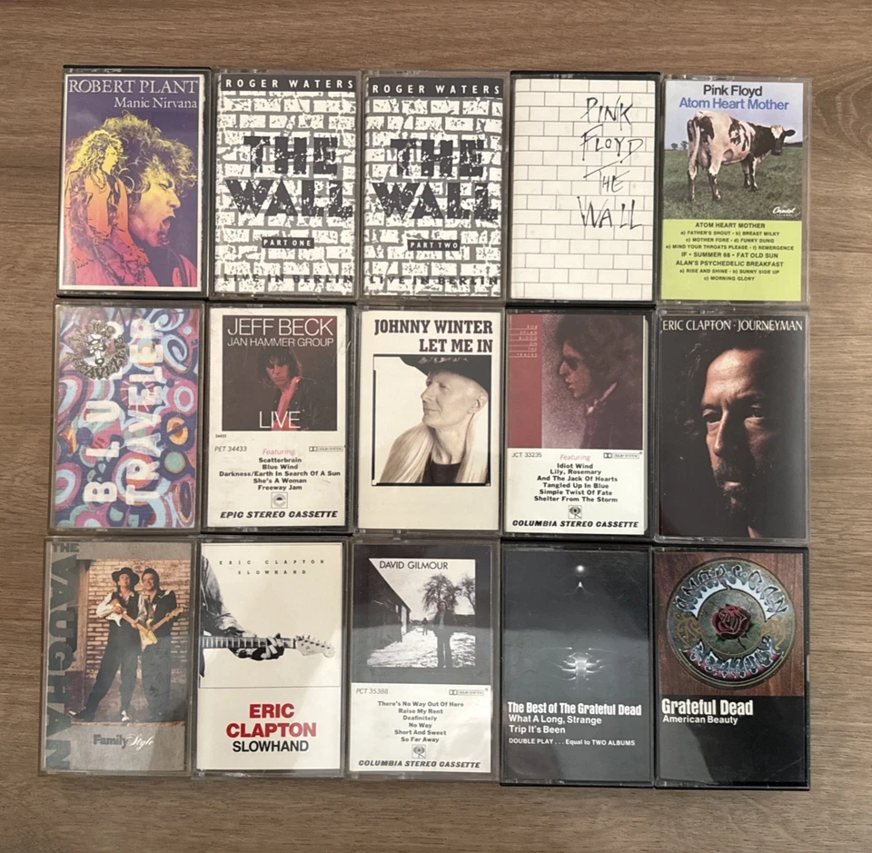 $.99 and Up 70s 80s 90s Rock, Blues, Misc Cassette -Used- Build Your Own Bundle - Image 1 of 1