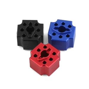 Traxxas 1/8 slitta alluminio asse solido - asse alloggiamento anteriore centrale posteriore - Foto 1 di 10
