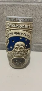 Vintage 1985 TEXAS RENAISSANCE FESTIVAL BEER STEIN “Lift Up Your Cakes” - Picture 1 of 4