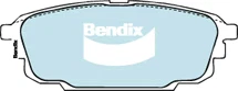 Bendix General CT Front Brake Pad Set for Mazda 323 Astina BJ, BJ10S, BJFW 2.0L  - image 1 of 1