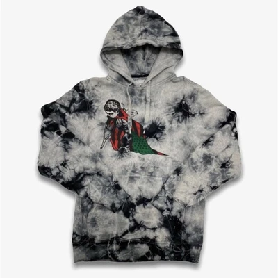 PRPS Cherub Flag E93S209 Sudadera con Capucha Gris Talla Grande Agotada En Tienda Foto 1 de 4