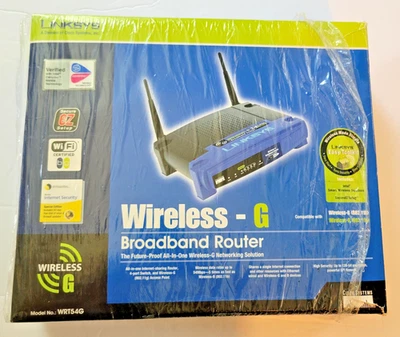 Linksys Wireless G Broadband Router WRT54G  2.4GHz 802.11G  Tested - Image 1 of 4