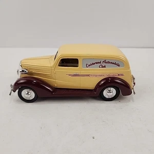 Liberty Classics die cast coin bank, 1937 Chevy, Eastwood Automobilia club logo - Picture 1 of 8