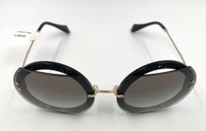 *NEW* MIU MIU MU06S 1AB-0A7 CORE COLLECTION SUNGLASSES - BLACK GREY GRADIENT - Bild 1 von 17