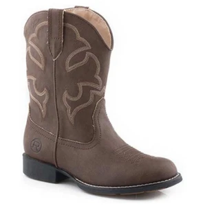 Roper Kids Cody Western Boots Round Toe 09-018-1222-0818 - Picture 1 of 9