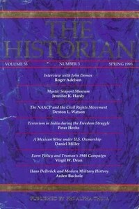 The Historian Journal Phi Alpha Theta Spring 1993 NAACP Civil Rights Terrorism - Picture 1 of 7