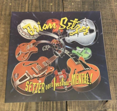 Brian Setzer Setzer Goes Instru-Mental! LP Gfold	US 2011 Surfdog N MINT - Image 1 of 3