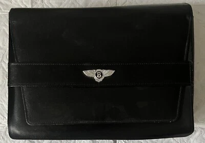 BENTLEY TURBO R COMPLETE OWNER MANUAL INFO BOOKLET ALL IN A GENUINE LEATHER CASE - Image 1 of 4