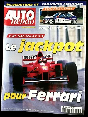 AUTO HEBDO 1085 du 14/05/1997; GP de Monaco/ Tour de Corse/ Silverstone GT - Photo 1/2