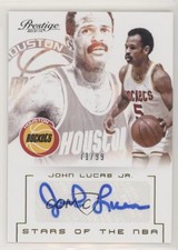 2013-14 Panini Prestige Stars of the NBA Signatures /99 John Lucas #36 Auto