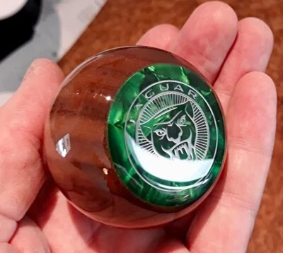 JAGUAR Custom XJ6,XJS,XJ8,XK8,XJR,XKR,XK,S-Type,V8 Wood Walnut Gear Shift Knob - Image 1 of 3